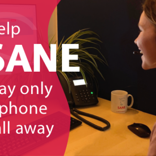 “You’ve been a lifeline” – Help SANE stay only a phone call away